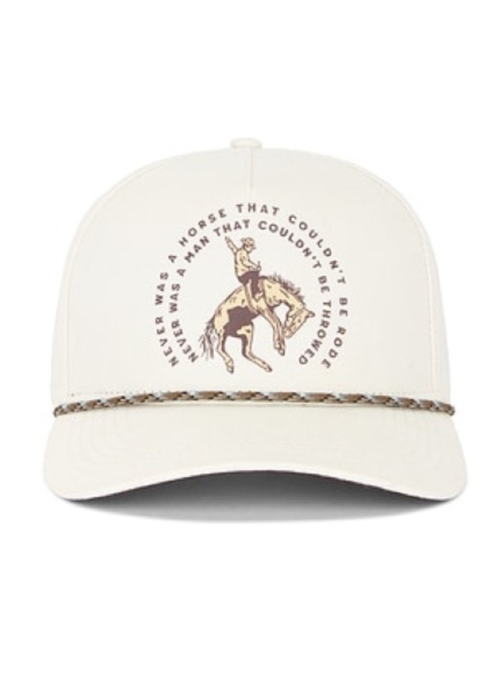 SENDERO PROVISIONS CO. Never Was A Horse Hat in White